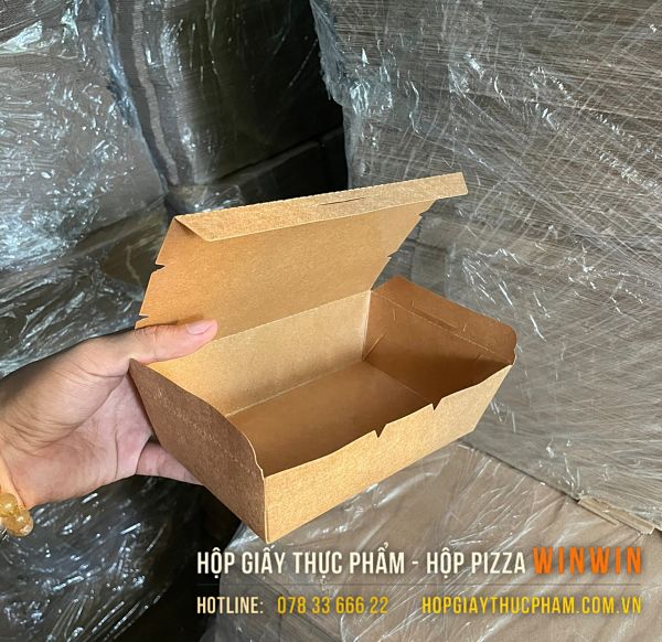 Hộp giấy kraft, hộp giấy pizza Đà Nẵng